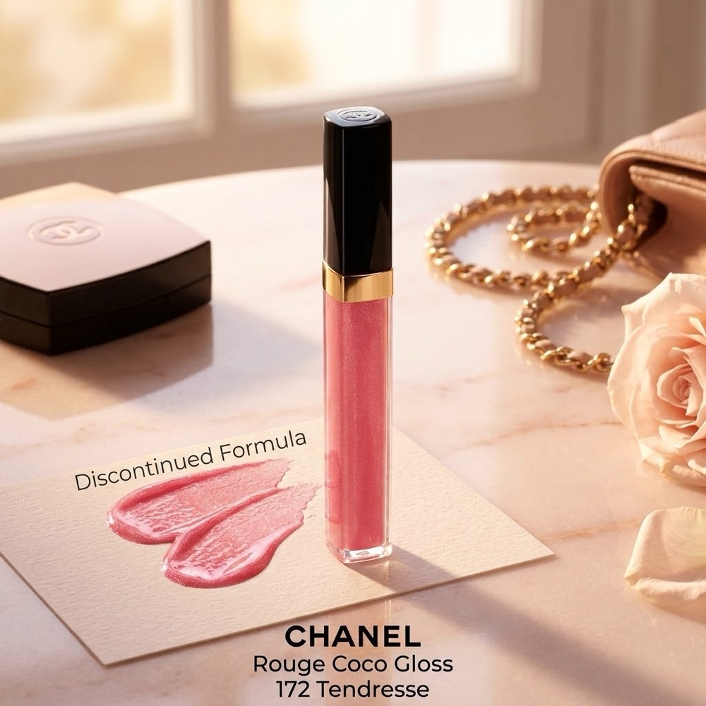 CHANEL Rouge Coco Gloss 172 Tendresse **Discontinued**